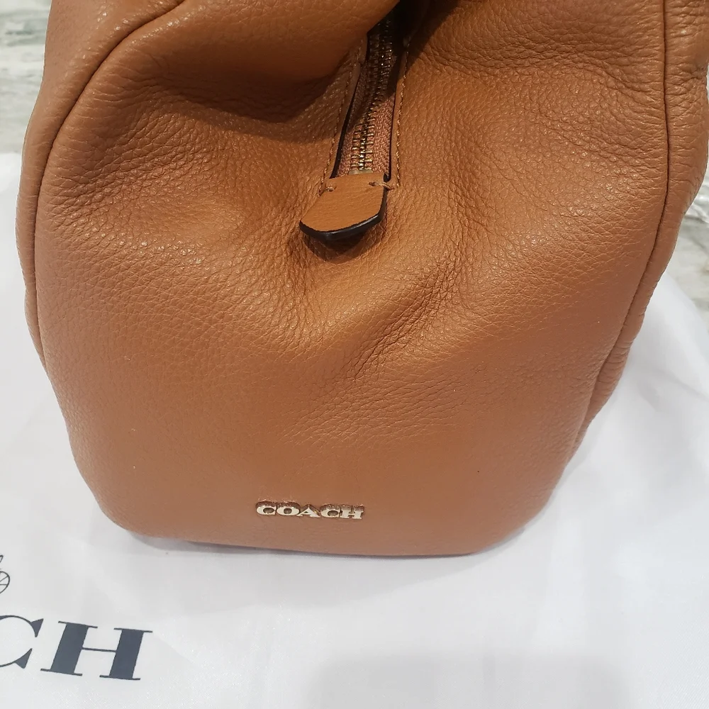 Coach Tan Leather Tote - Picture 7 of 16